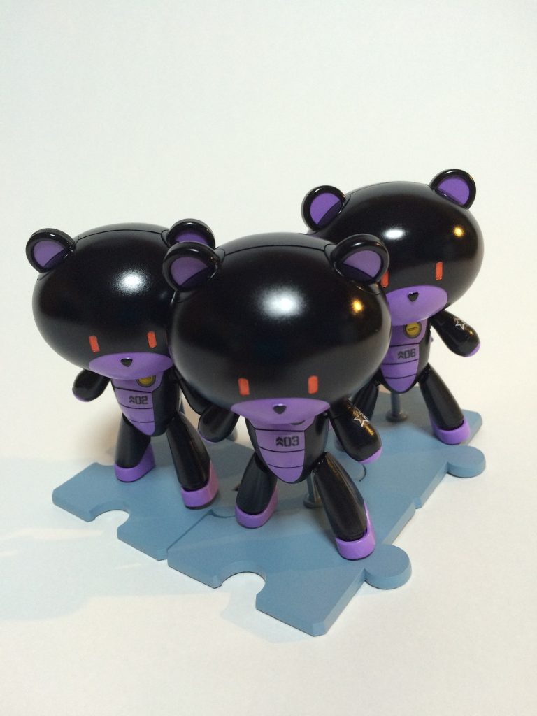 ベアッガイ　黒い三連星–3枚目/制作者：@nabe329