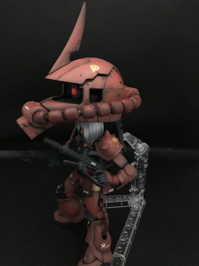 シャア専用ザクさん–2枚目/制作者：lunablood