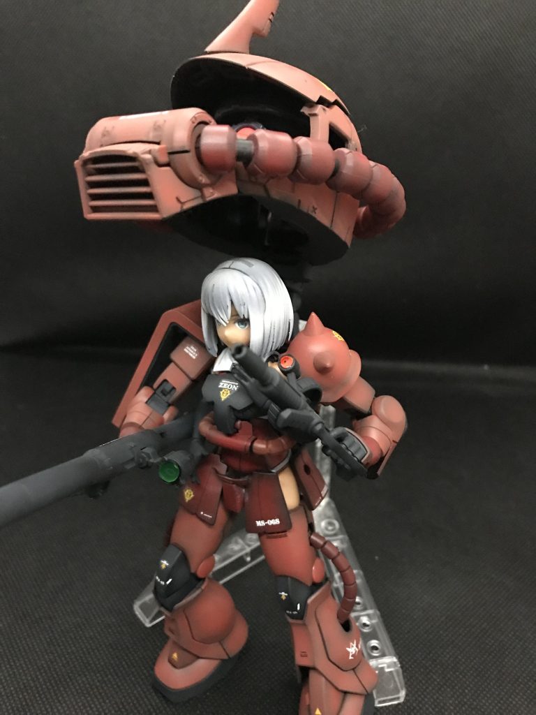 シャア専用ザクさん–7枚目/制作者：lunablood