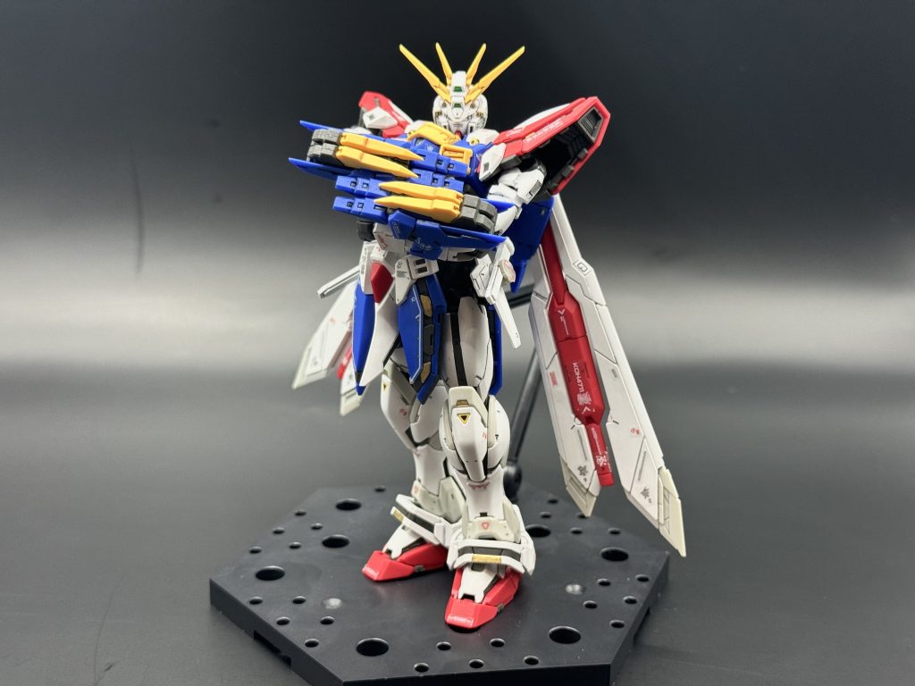 一度はやってみるであろうパケ絵ポーズ。RGのクオリティに感動です。初心者の私にはちょっと難しいですけど、これからはどんどん挑戦したいです。ご覧いただきましてありがとうございます。