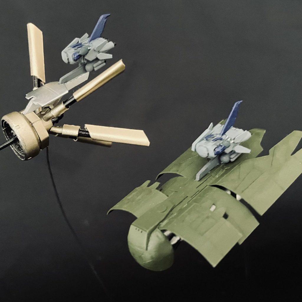 1/1200 Ze'GOK & 第1/第3兵装｜誠一さんのガンプラ作品｜GUNSTA（ガンスタ）