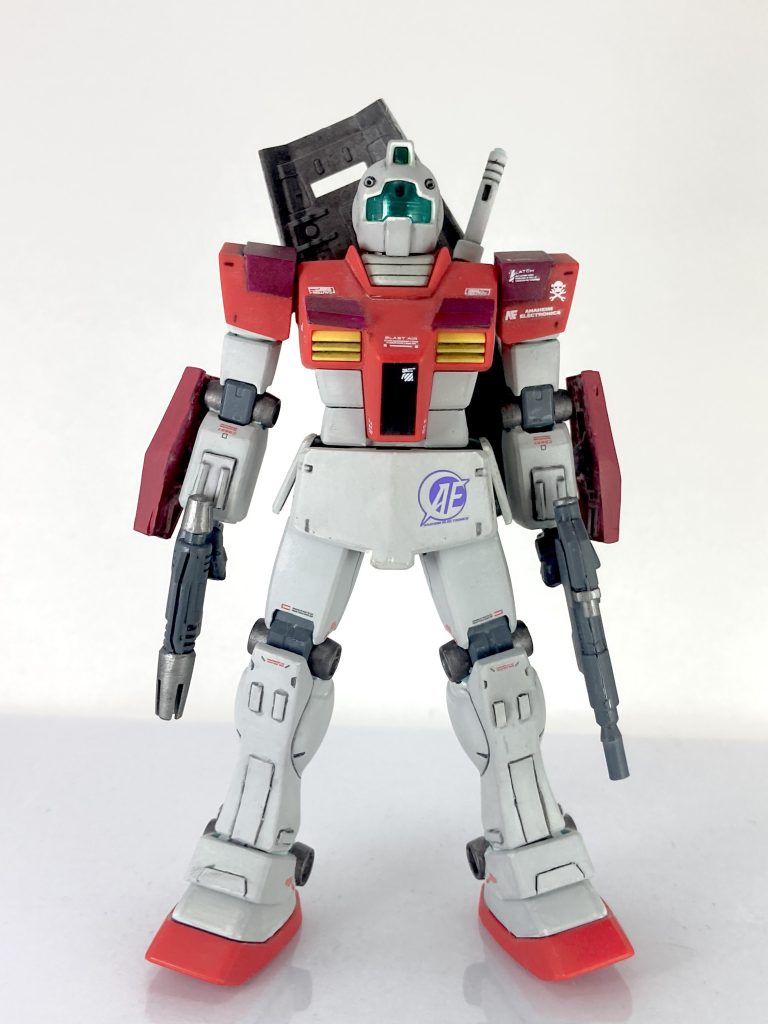 2回目のジム完成しました–2枚目/制作者：レン@筆塗り部分塗装