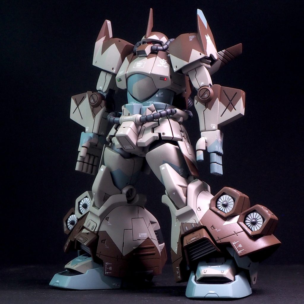 迷彩パターンはMSV設定画のH4タイプのオマージュとしました。