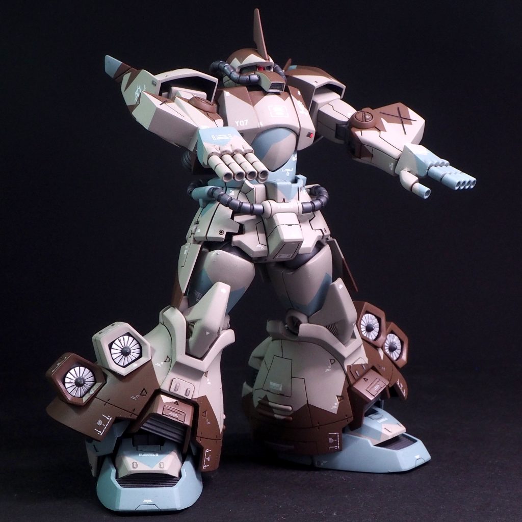 塗装はいつもの通りファレホのエアブラシ塗りです。