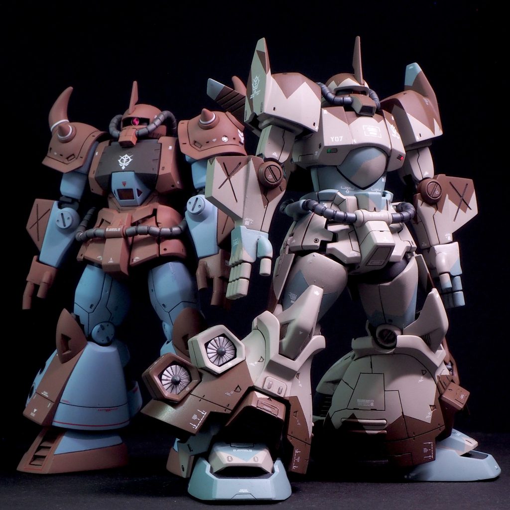 過去作のHタイプとのツーショット!コレがやりたくて製作しました。幼少期の夢がまた一つ形に!