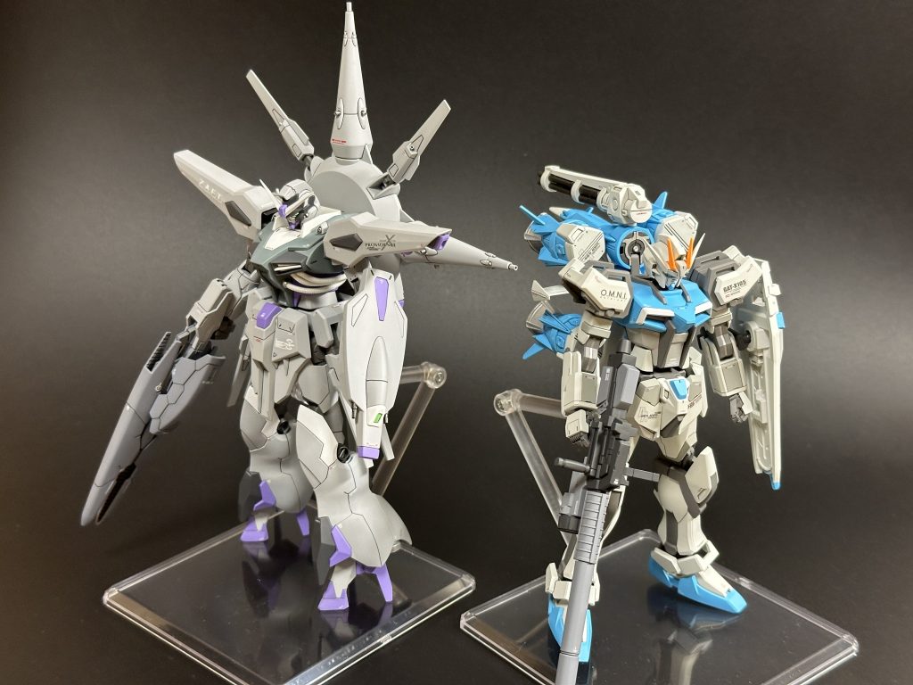 自分の中のコズミックイラでは、ヤキン・ドゥーエ戦でフラガとクルーゼはこの機体で激しく戦ったことになりました笑今回は各種基礎工作の練習用にサクッと製作するつもりが、結局2か月以上かかってしまいました...