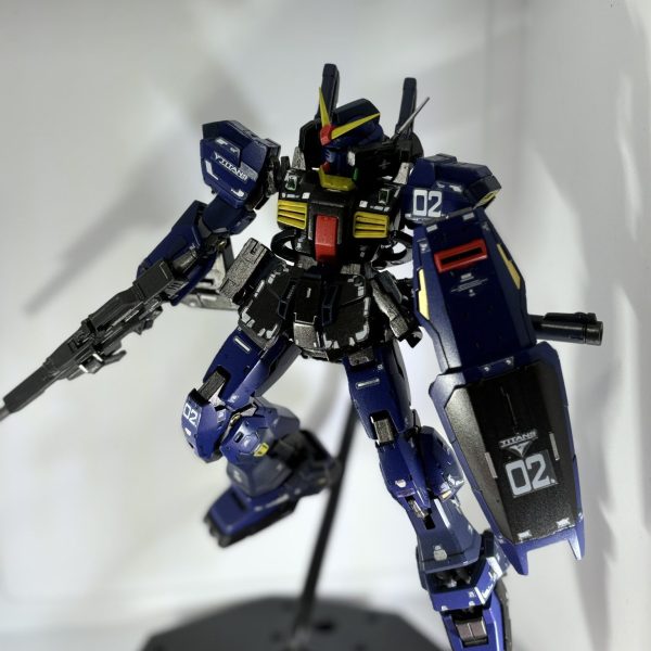 RG  Mk2 ティターンズ　部分塗装