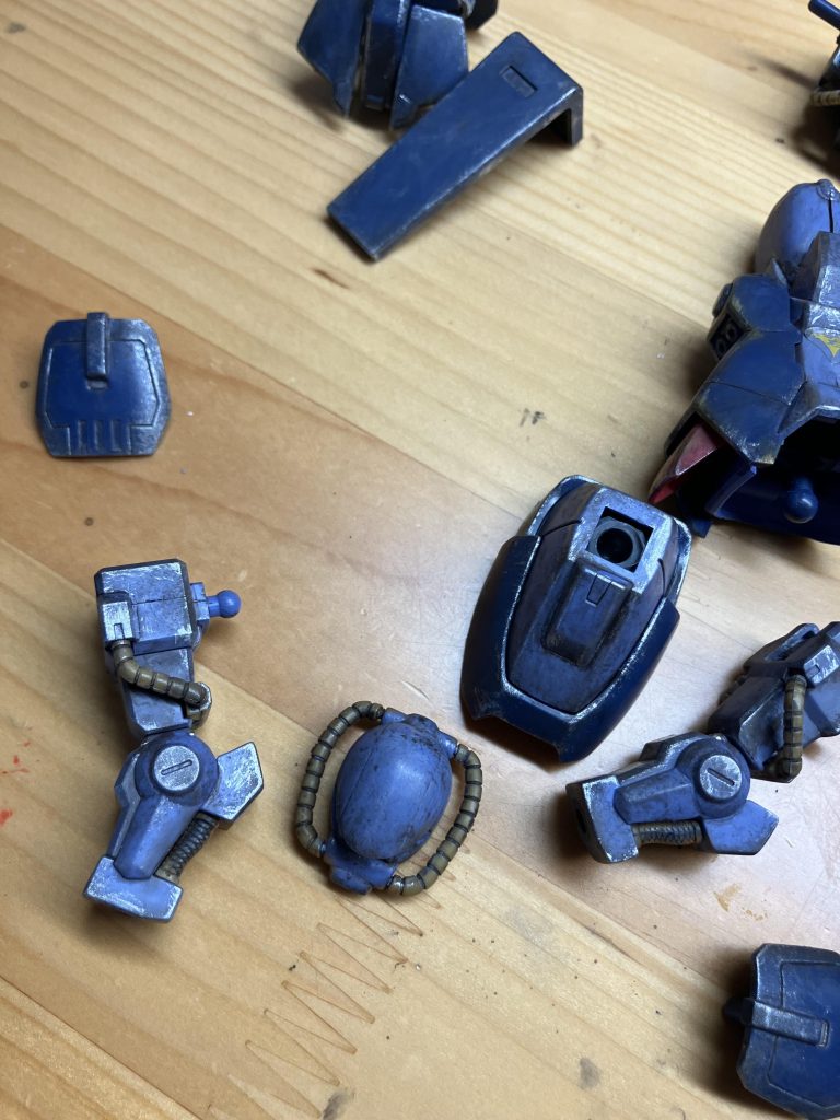 ウェザリング中です。