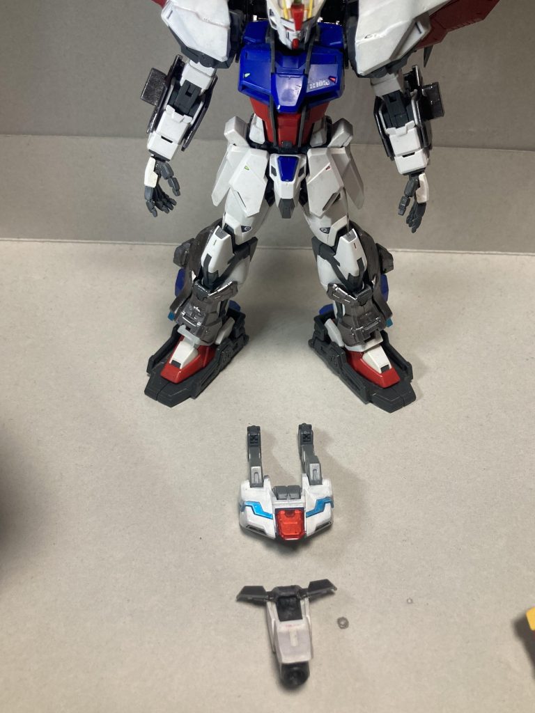 これだけモリモリでも安定して立つんです‼︎ちなみにストライクは以前投稿の物をそのまま使ってます。