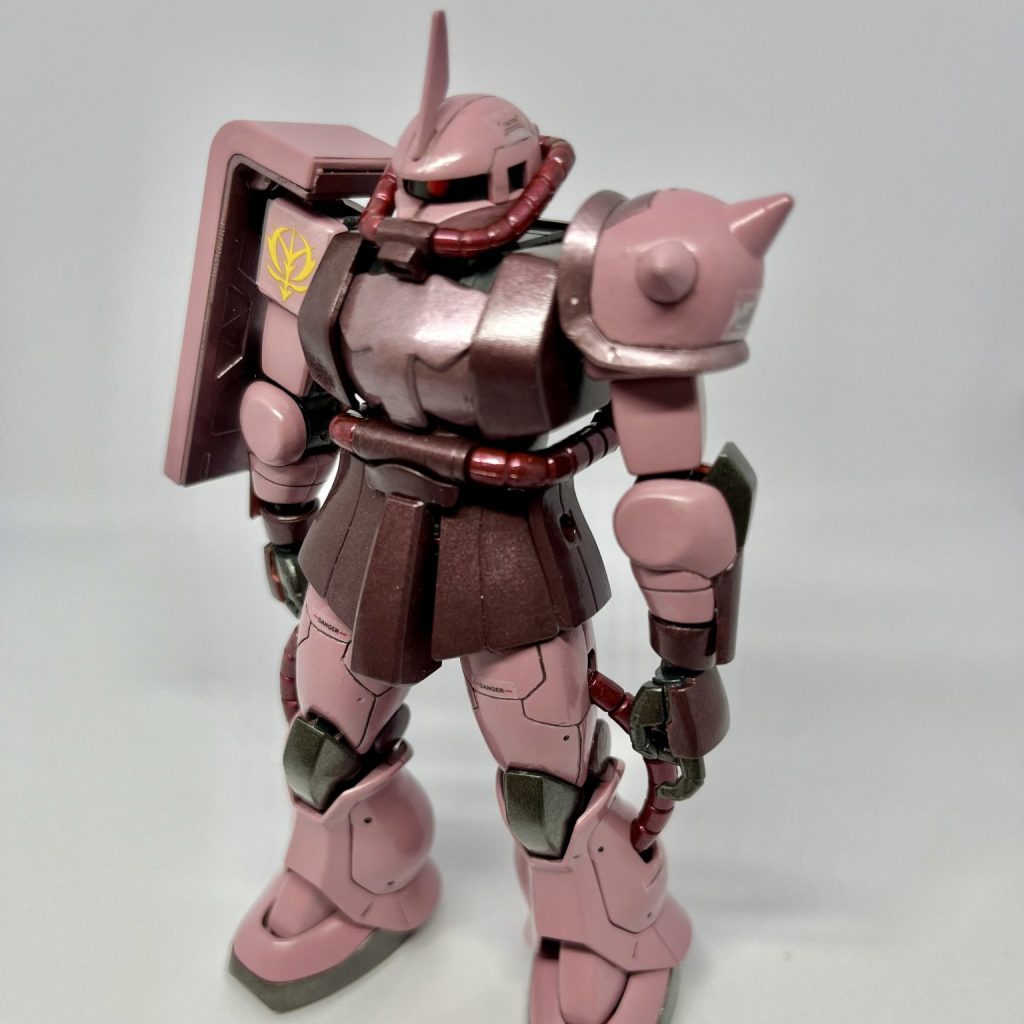 筆塗りHGシャア専用ザクⅡ ジャンク品復活｜アサイ ネズミさんのガンプラ作品｜GUNSTA（ガンスタ）