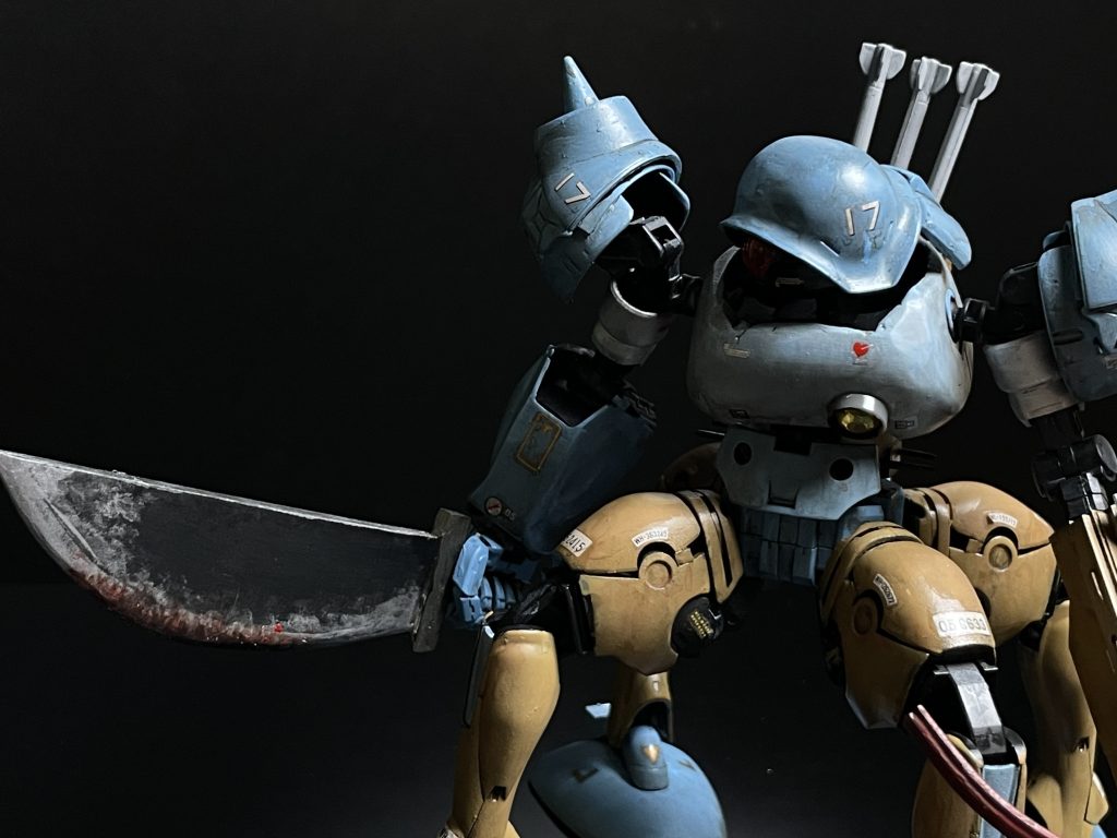 剣は多くの血を吸っているのでしょう.