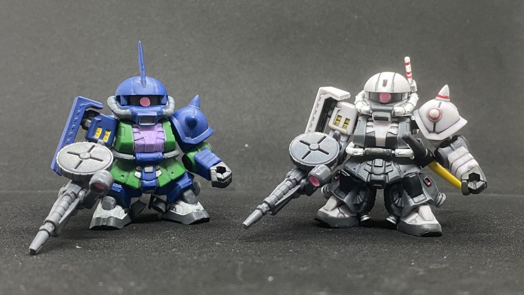 エリック・マンスフィールド専用高機動型ザクⅡ–2枚目/制作者：シンラ