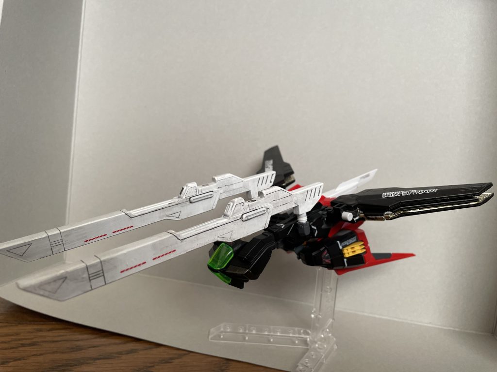 で、ストライクガンダムと言えばストライカーパックでしょう！換装システムはやはり夢がある。