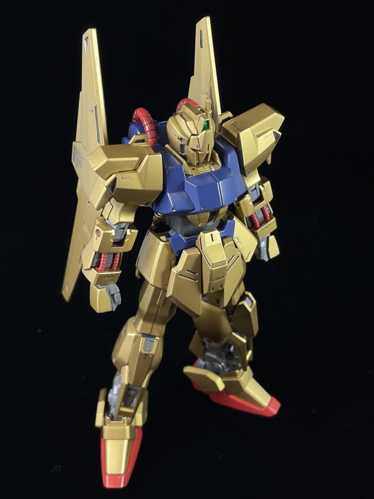 百式、リバイブ、、、スリムなボディが かっこ良くて、プロポーションはそのままです。次は、ちょいとアレンジの効いた感じに仕上げてみたいっす。