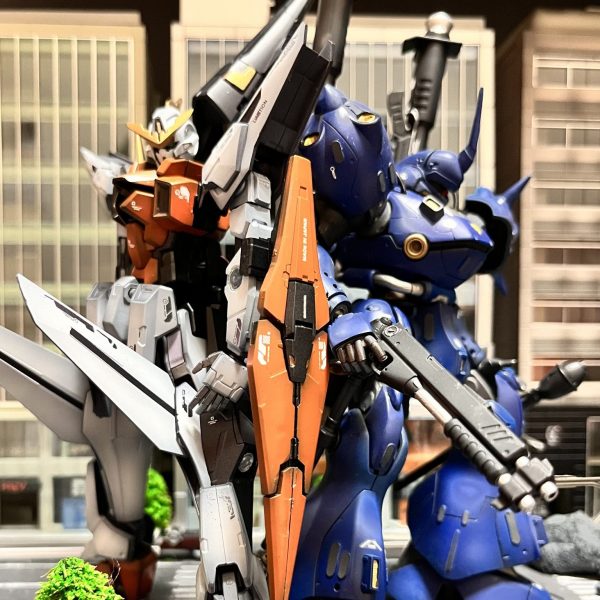 キュリオスvsケンプファー