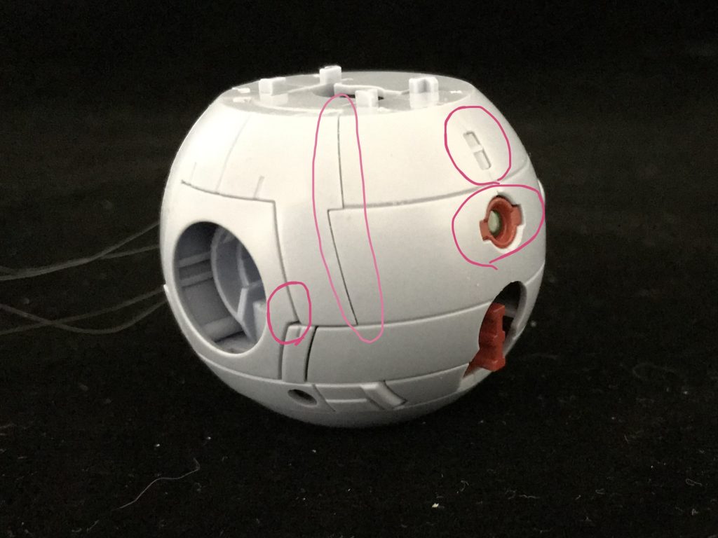 違和感あるラインはスムージングです