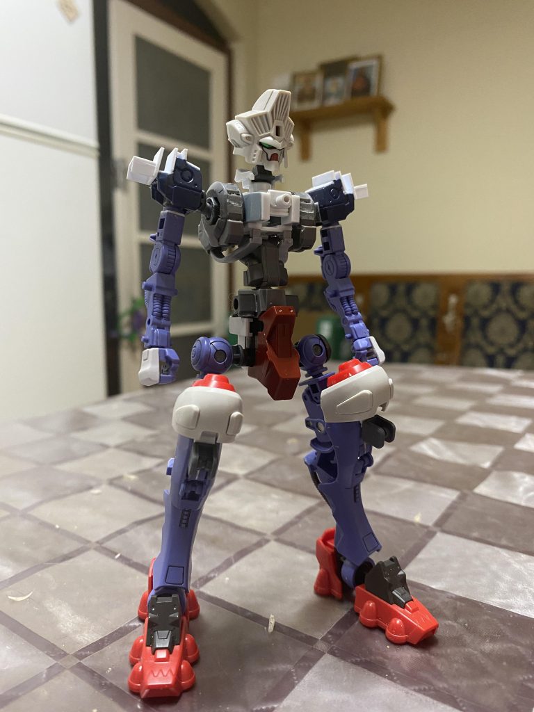 Gundam frame - combination of HG Graze and HG gundam frame torso frame parts