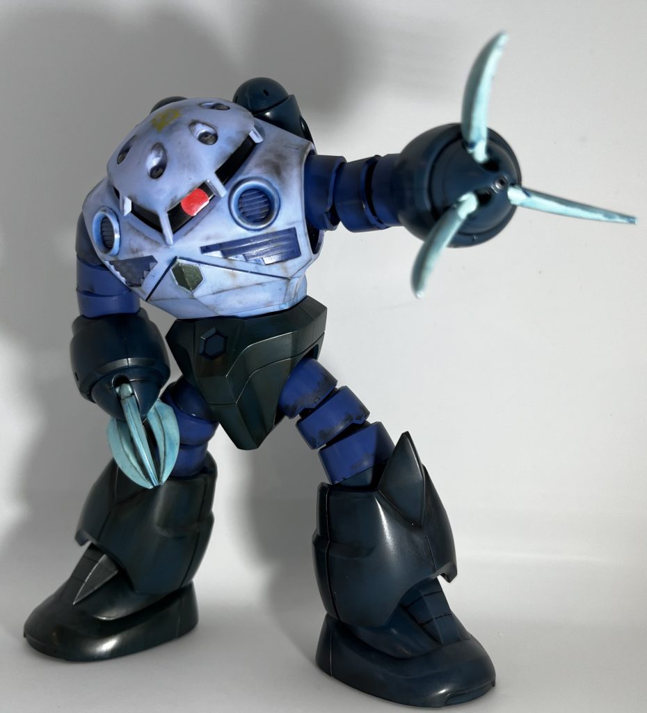 可動も申し分無し、脚がガッチリしてるのでポージングにも全く不便なく最高のキットでした。