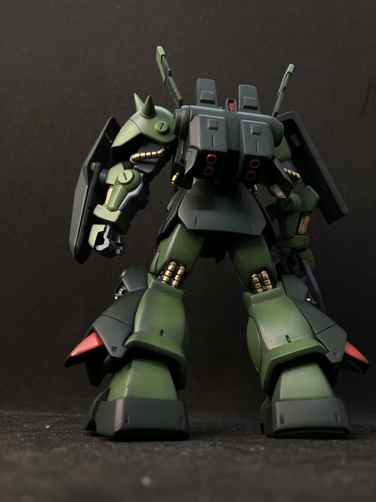 赤色部分はいつも通りクリアレッドのキャンディグラデーションです。