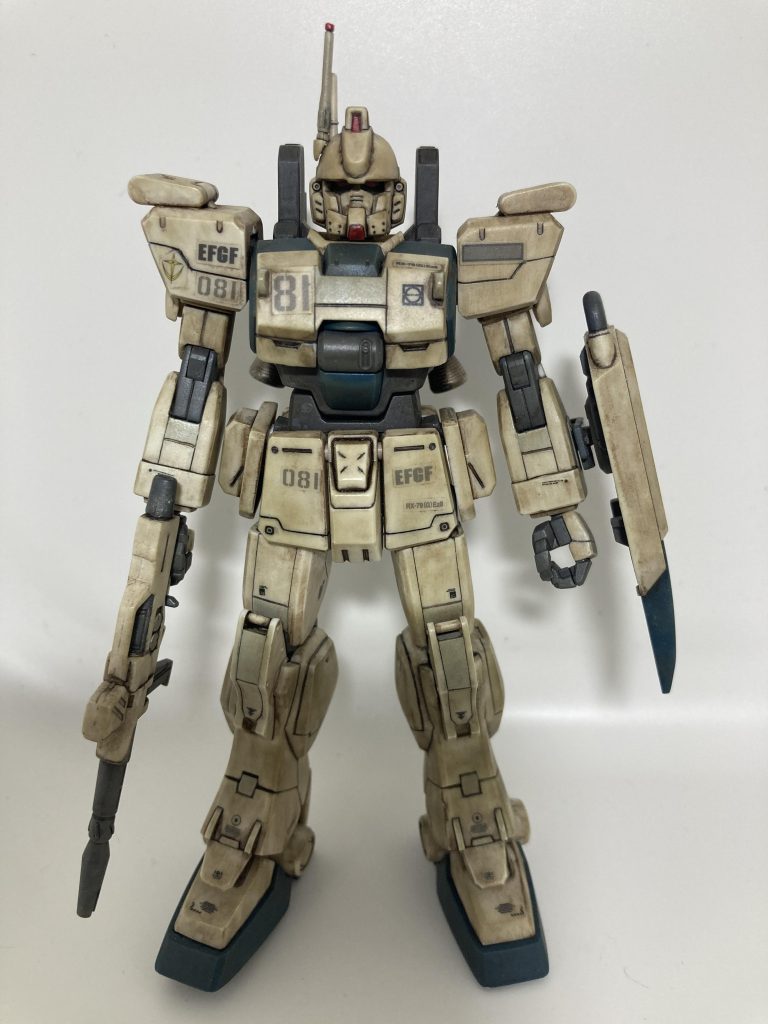 筋彫りもそれなりにマシマシにしてみました