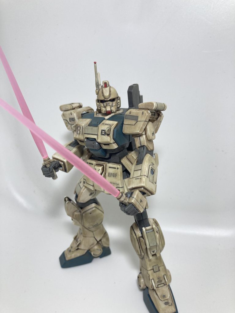 HGUC Ez8 成形色汚し仕上げ–3枚目/制作者：suzutaro