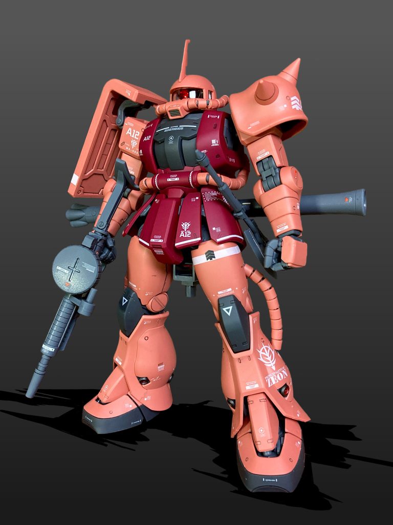 MG シャア専用ザクⅡ ver2.0–2枚目/制作者：ykm