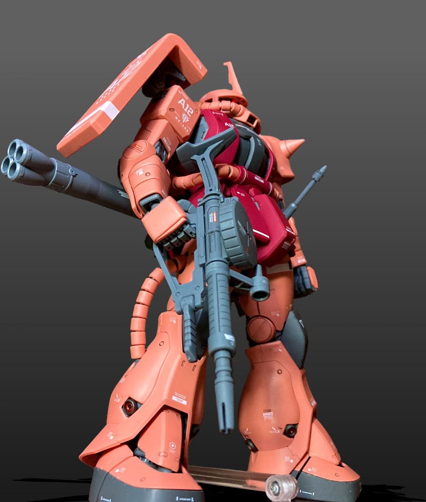 MG シャア専用ザクⅡ ver2.0–3枚目/制作者：ykm