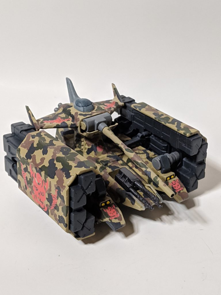 マゼラトップミサイル搭載型もその一つであり、威力の高いミサイルを運用するための形態である。