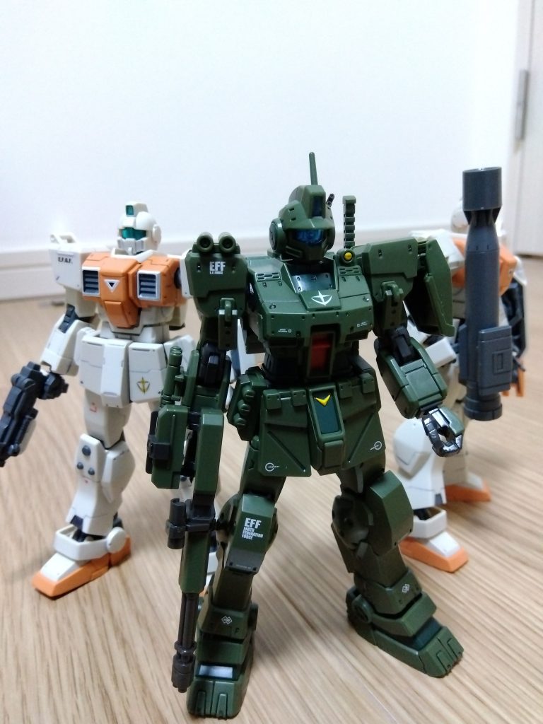 陸戦型ジムと。