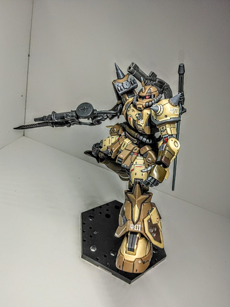 デカール上手く張れませんでしたけどいいしあがりなったんですよこいつは!!!、