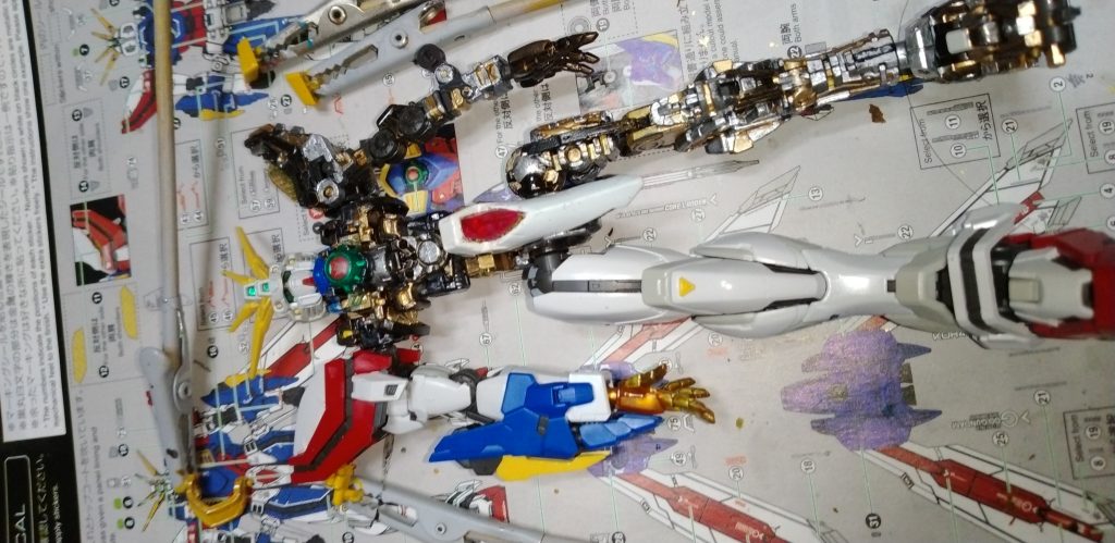 RGは、フレームも塗装自己満足！