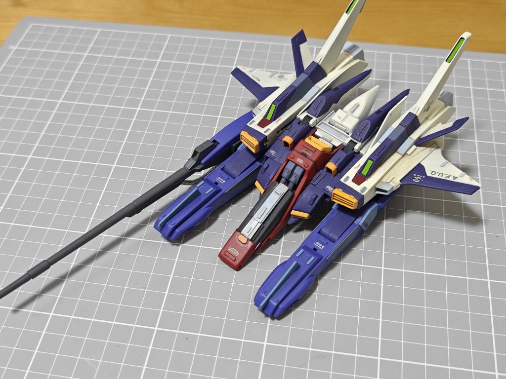 新たな技術が投入された、その名もGG(ダブルジー)ディフェンサー!ダブルゼータガンダム並みのジェネレーターが搭載された。