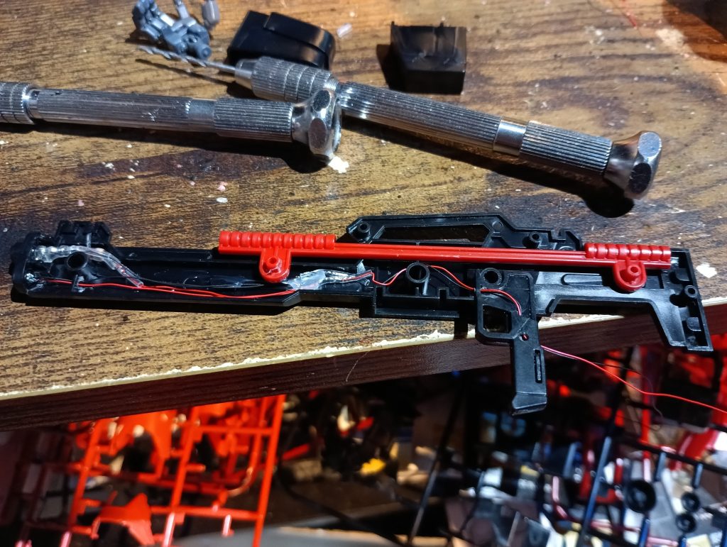 ビームショットライフル、銃口は砲弾タイプを入れてます👍