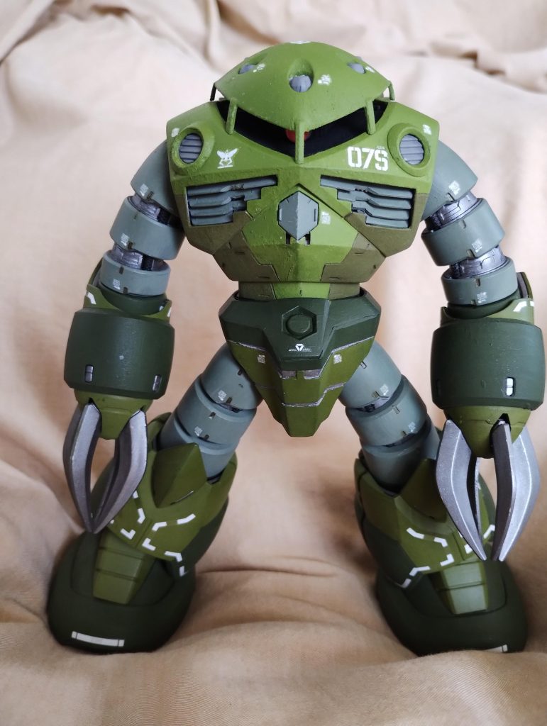 思ったより明るい色になったけどこれはこれでかっこいい。