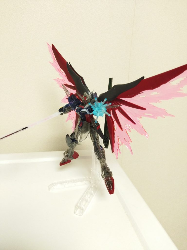 パルマフィオキーナはSeed Destinyで多く使われていましたがクリアカラーになっても美しい造形です。