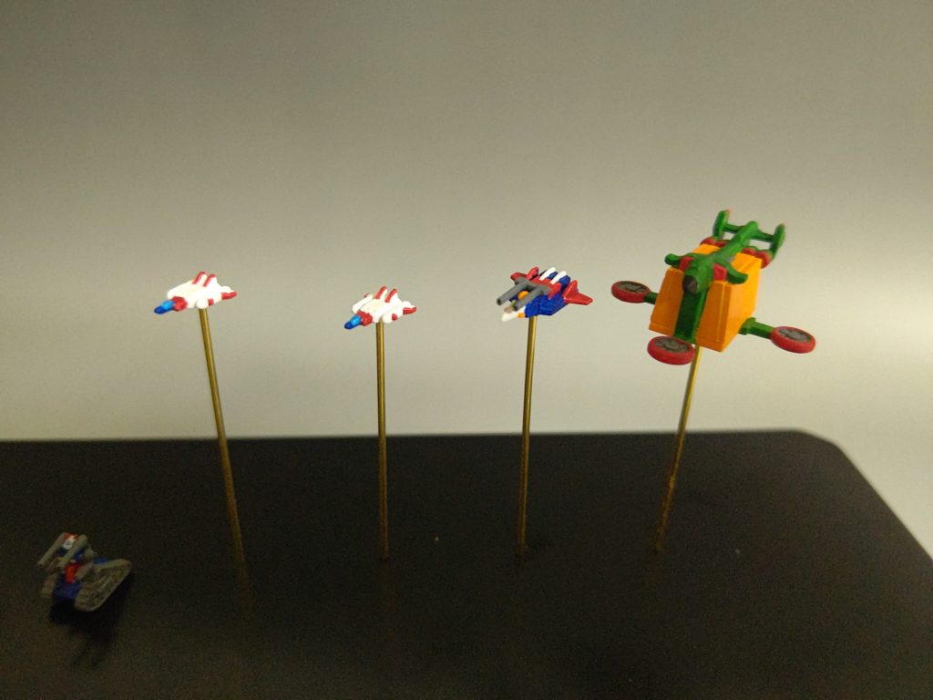 1/1700 ガンダム・ガンキャノン・ガンタンク・Gファイター・コアブースター・ガンペリー–4枚目/制作者：滝 由佳理