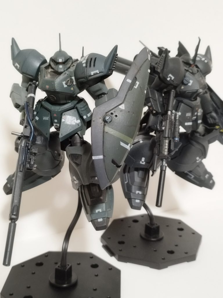 別投稿の強襲型ゲルググが1番機、これが2番機の設定です。