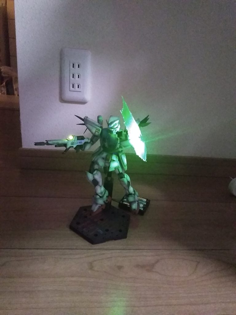 ガンダムF91ver,2.0　電飾–4枚目/制作者：ちっぷ