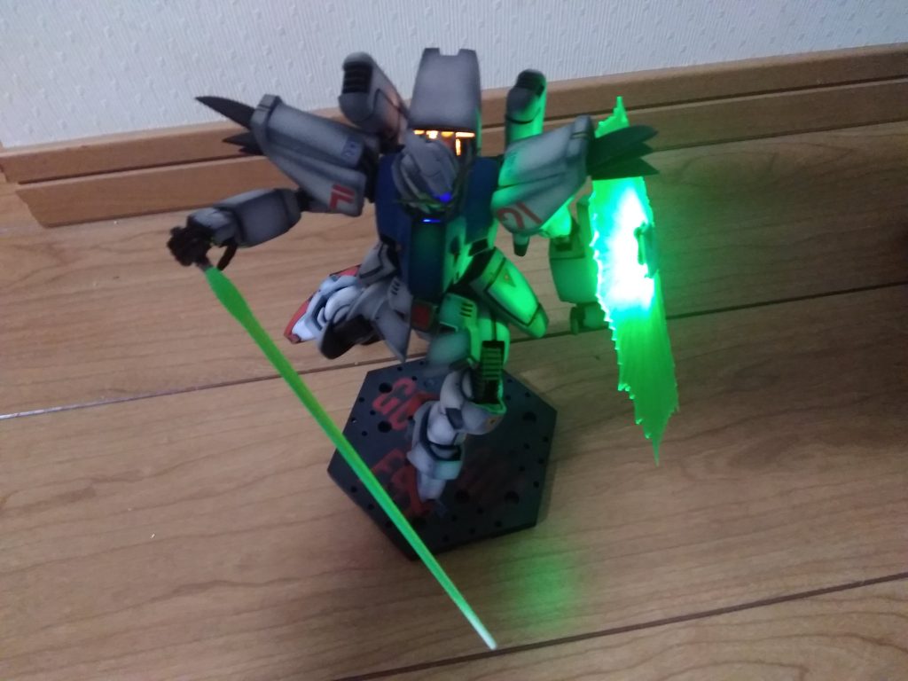 ガンダムF91ver,2.0　電飾–2枚目/制作者：ちっぷ