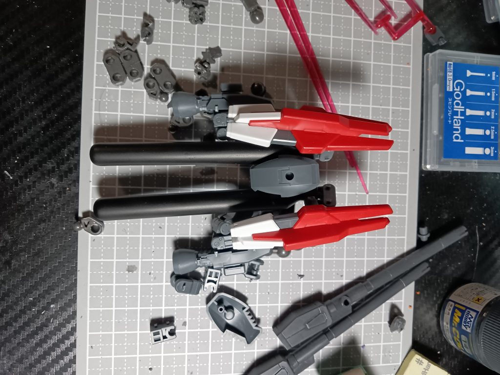 お手製マルチブースターユニットをつけて完成となります!これがなければ普通のラゴゥですwこちら只今作業しておりますので完成したら画像をアップしますので　また見て頂けますと嬉しいです✨