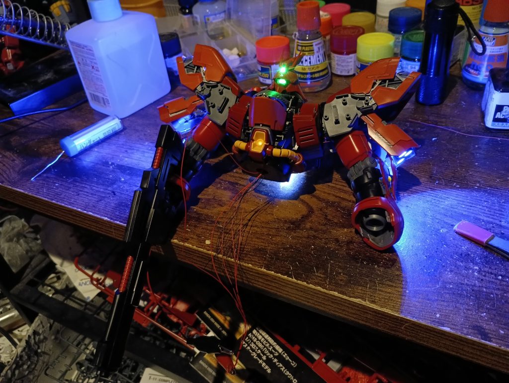 上半身点灯チェック👍