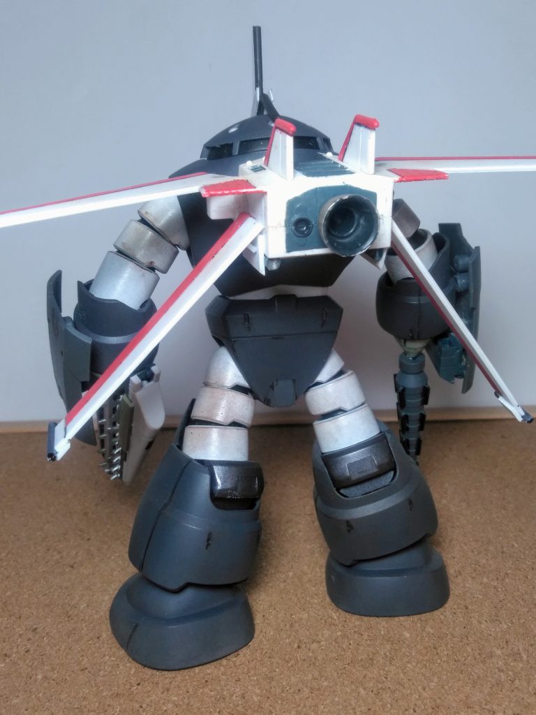 『MSM-MM07e  ズゴック 重装仕様改修機 』の パイロット『 阿酢・乱座邏 曹長』(妄想…何時も悩んでバカリの優柔不断な性格😩 なのでコロコロと主義主張がヨク変わる😮しかし戦士としての能力はジオンで最強❗😳(カモ?) ドッカの国家元首が彼女 ト いう噂も在るらしい❓🤔…戦士)近々起きる『デラーズフリート』の特殊作戦支援の為に日夜暗躍を続けるのでした😤              果たして彼の活躍は如何程に❓🧐