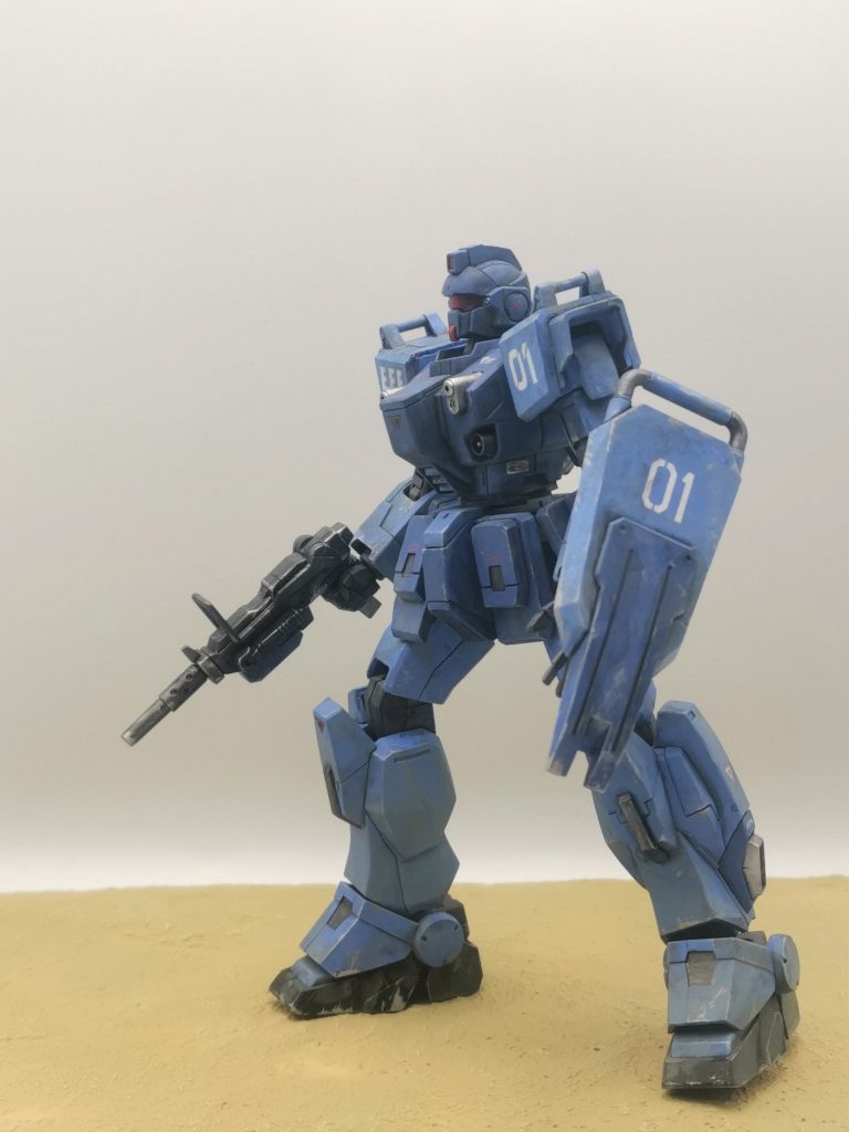 やや、砂ウェザリングが強すぎたやも