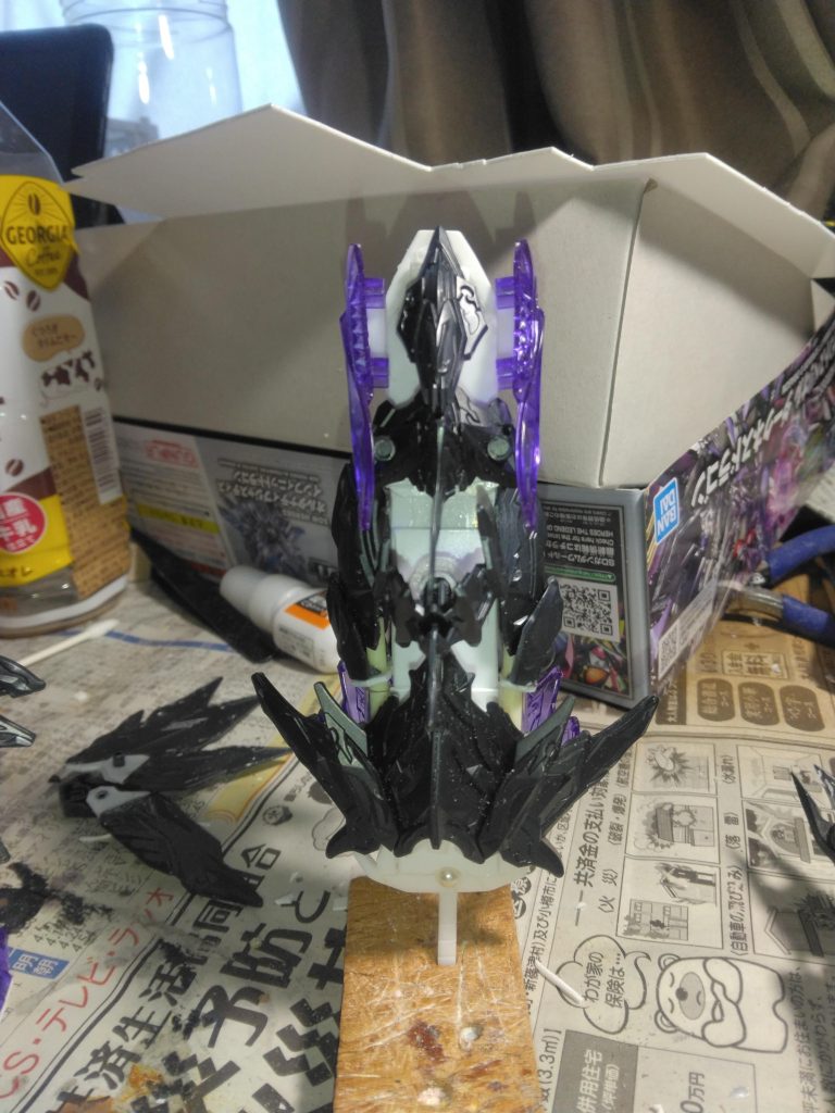 プラ板とプラ棒で作りました