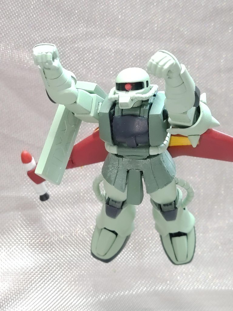 ザクだって飛べるはず…