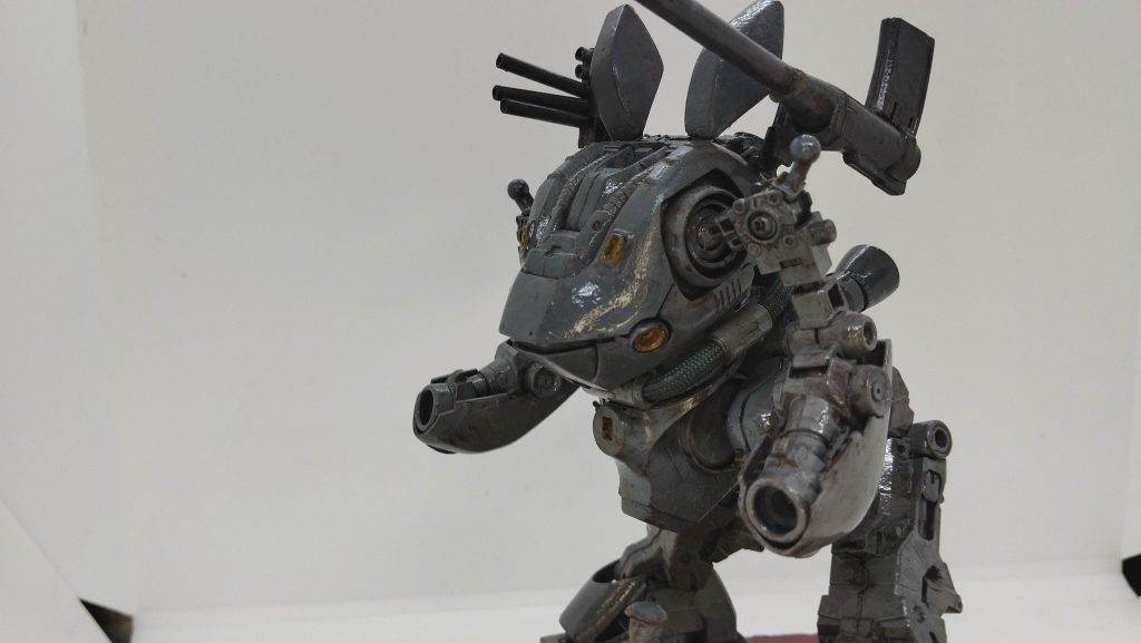 対MS戦使用に換装したVer.ヤークトケンプァー( 駆逐型闘士)略称 ヤーファー