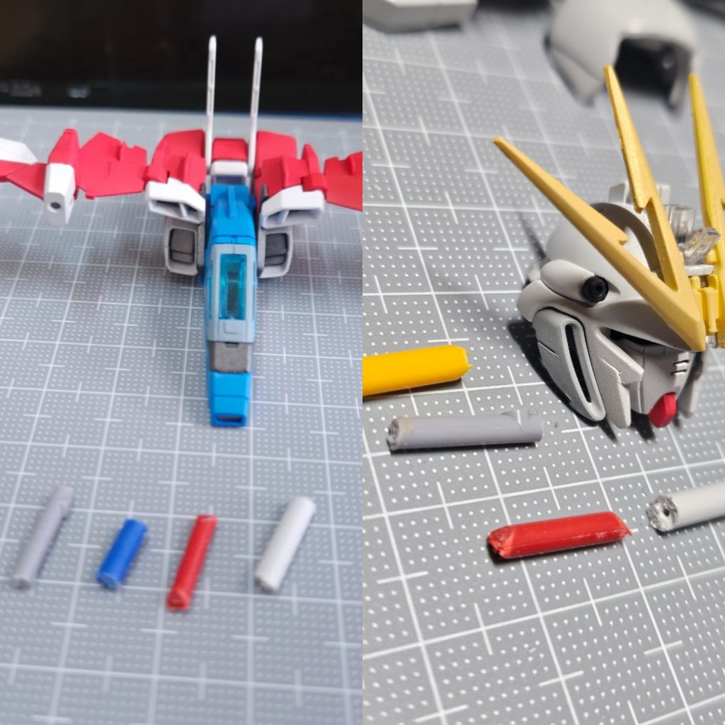 全体的にランナーカラーよりトーンを抑えめで調色しました。ご覧頂きありがとうございました。