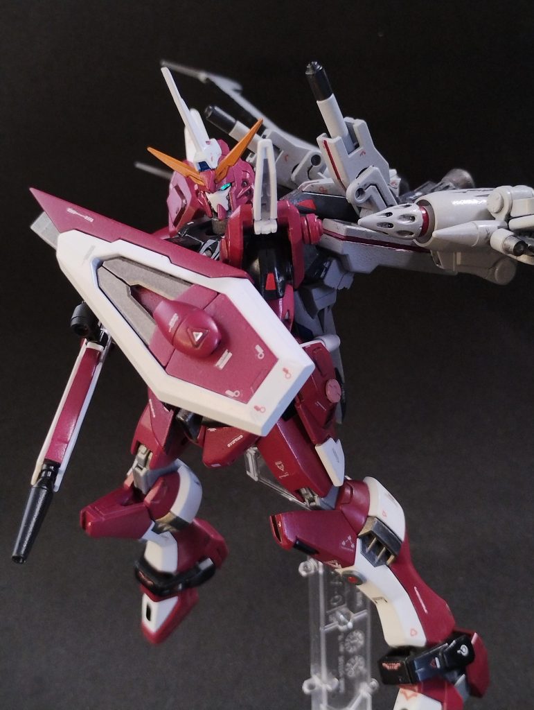 ズゴックの大破、爆風の中から現れるインフィニットジャスティス弐式!あの感動をもう一度見たくて(映画2度行ってAmazonプライム加入しました)