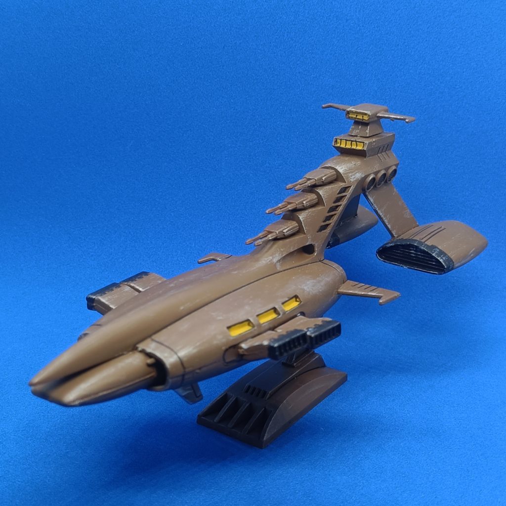 Old kit 1/1200 Musai-class (Brown Color Ver.)