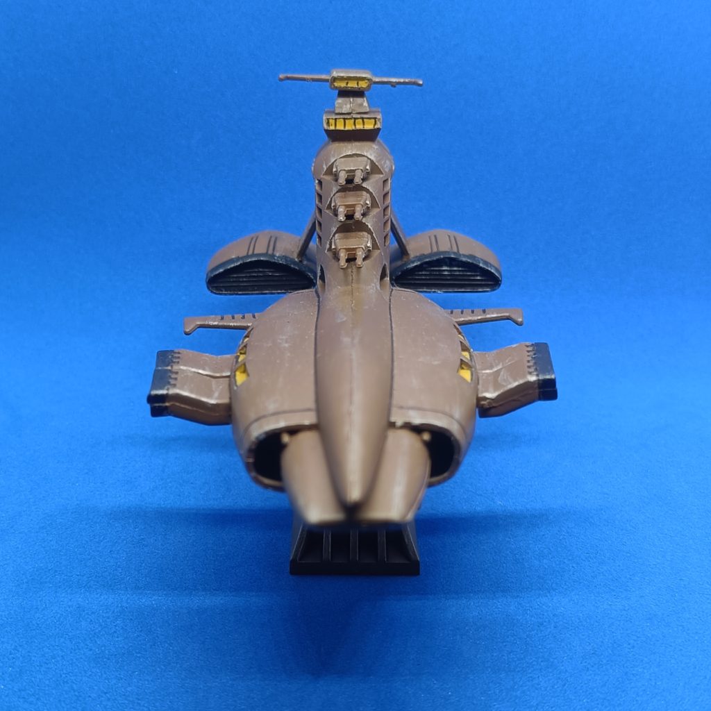 Old kit 1/1200 Musai-class (Brown Color Ver.)–2枚目/制作者：RedHaro86